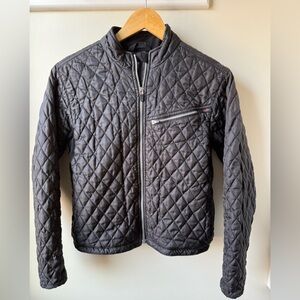 OBERMEYER Quilted Jacket Apres Ski Snow Lightweight Black Gorpcore Performance 8